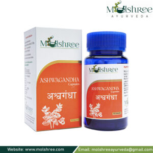 ASHWAGANDHA CAPSULES by Molshree Ayurveda