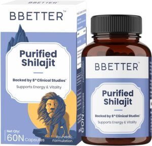 BBETTER Purified Shilajit Capsules