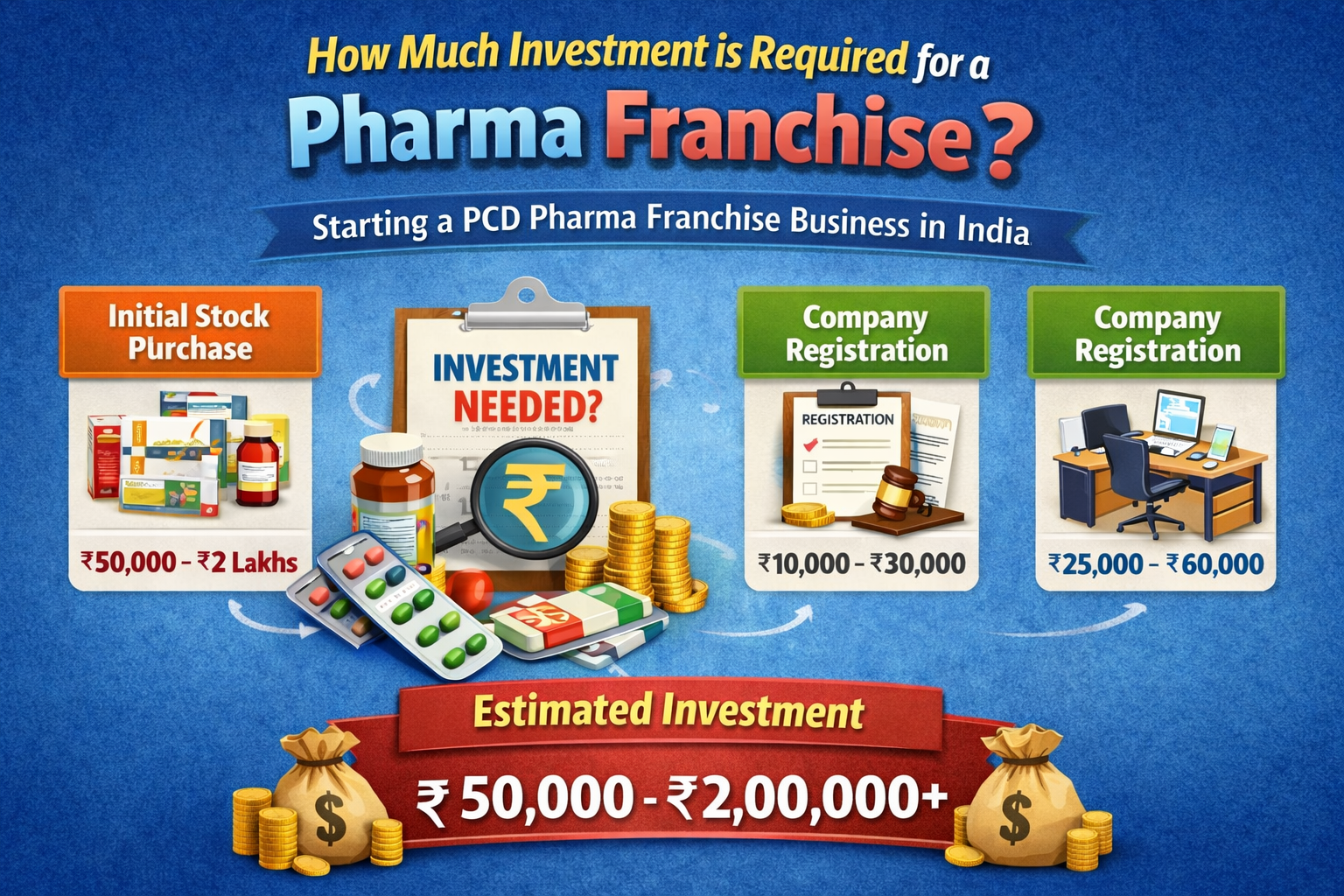 How Much Investment is Required for a Pharma Franchise